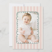 Hand Drawn Cake Quirky Unique Birthday Party Kaart (Achterkant)