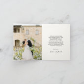 Hand Drawn Car Doodle Modern Wedding Bedankkaart (Binnen)