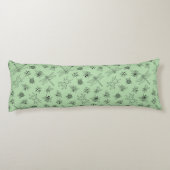 Hand-Drawn Cartoon Insects Pattern  Lichaamskussen (Achterkant)