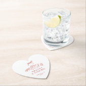 Hand Drawn Cherub Vintage Cupid Wedding  Kartonnen Onderzetters (Insitu)