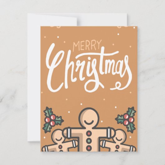 HAND DRAWN CHRISTMAS KAART (Voorkant)