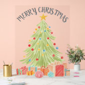 Hand-Drawn Christmas Sketch  Acryl Bord (Huwelijk)