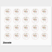 Hand Drawn Christmas Stockings Gift Label Sticker  (Vel)