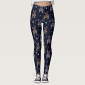 hand drawn cows leggings (Voorkant)