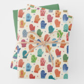Hand Drawn Cozy Winter  Wrapping Paper Set (In situ)
