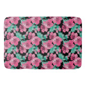 Hand Drawn Decorative Cherry Blossom Pattern Badmat (Voorkant)