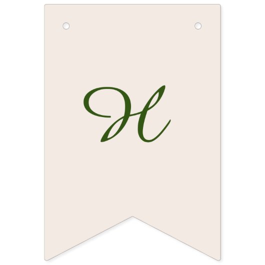 Hand Drawn Dinosaur met Rainbow Happy Birthday Vlaggetjes (Tweede vlag)