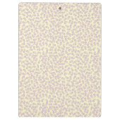 Hand drawn ditsy Lavender Daisies – Mini Floral Klembord (Achterkant)