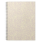 Hand drawn ditsy Lavender Daisies – Mini Floral Notitieboek (Voorkant)