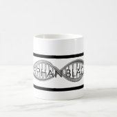 Hand Drawn DNA Koffiemok (Center)