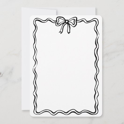 Hand Drawn Doodles Afstuderen Save the Date Kaart (Achterkant)