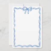 Hand Drawn Doodles Afstuderen Save the Date Kaart (Achterkant)