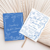 Hand Drawn Doodles Drawings Beach Vrijgezellenfees Kaart