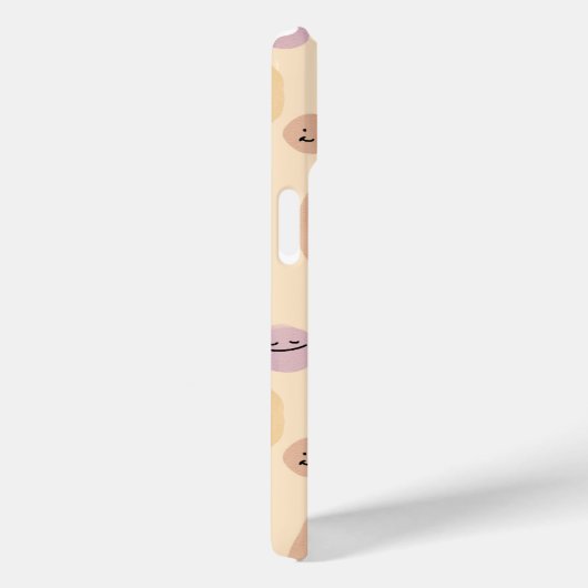Hand-drawn Facial Expressions Seamless Pattern Case-Mate iPhone Case (Achterkant / Rechts)