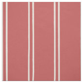 Hand Drawn Farmhouse Stripes | Faded Rust Red Stof (Swatch)