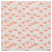 Hand-Drawn Flamingo | Tropical Sewing & Quilting Stof (Swatch)