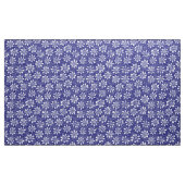Hand Drawn Flower Pattern 140617 - Deep Navy Stof (Yard (91,4 cm))