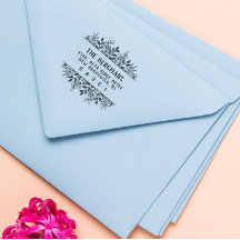 Hand Drawn Flowers Greenery Font Adres