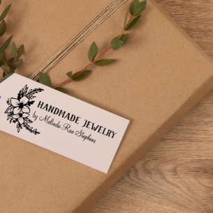 Hand Drawn Flowers & Greenery Handmade Rubberstempel