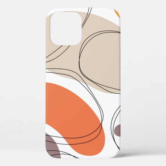 Hand drawn geometric seamless modern abstract mult Case-Mate iPhone case (Achterkant)
