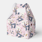 Hand Drawn Girl Boss Bedankdoosjes (Achterkant)