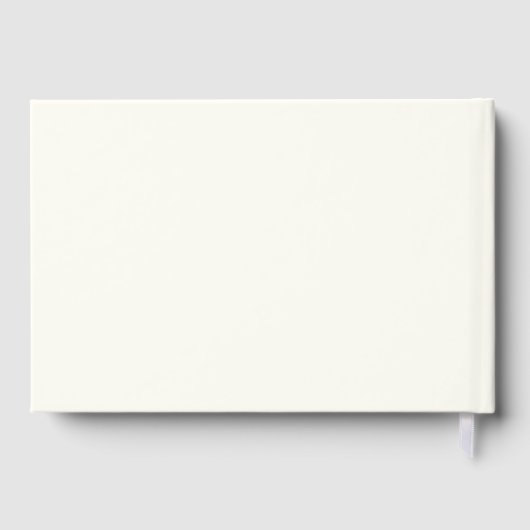 Hand Drawn Green Wedding Gastenboek (Achterkant)