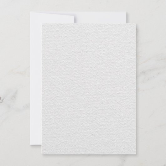 Hand Drawn Greenery Kraft Line Art Black & White Kaart (Achterkant)