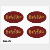 Hand Drawn Harry Potter Logo Ovale Sticker (Vel)