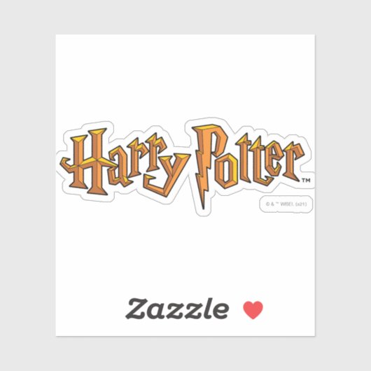 Hand Drawn Harry Potter Logo Sticker (Vel)