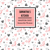 Hand Drawn Hearts Sweet Anniversary Love Gift   Schort