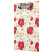 Hand Drawn Hibiscus Pattern Klembord (Links)