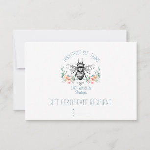 Hand Drawn Honey Beer Apiary Floral Disk