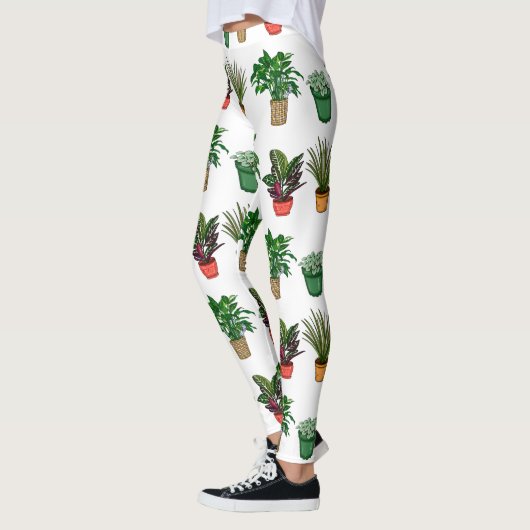 Hand Drawn Houseplant Leggings (Links)