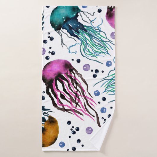 Hand drawn illustration. Seamless pattern. Digital Badhanddoek (Badhanddoek)