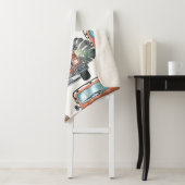 Hand drawn illustration. Watercolor seamless patte Sherpa Deken (In situ)