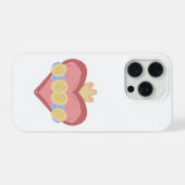 Hand-drawn Immaculate Heart of Mary IPhone Case iPhone Hoesje (Achterkant horizontaal)