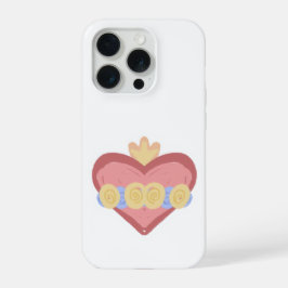 Hand-drawn Immaculate Heart of Mary IPhone Case iPhone 15 Pro Case