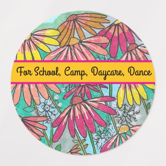 Hand-Drawn Iron-On Labels for a Personal Touch (Design 2)