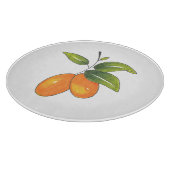 Hand Drawn Kumquats Snijplank (Hoek)