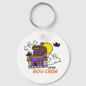 Hand Drawn Little Boo Crew Halloween Sleutelhanger (Voorkant)