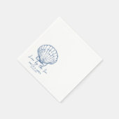 Hand Drawn Love beroemd gemaakt door The Zee Seash Servet (Hoek)