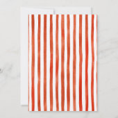 Hand Drawn Making Spirit Bright Christmas Party Kaart (Achterkant)