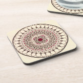 Hand Drawn Mandala Onderzetters (Linkerzijde)