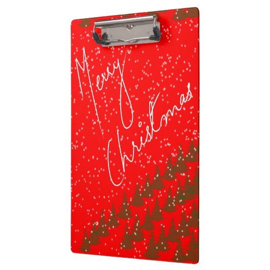Hand-Drawn Merry Christmas Klembord (Links)