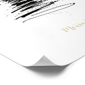 Hand-Drawn Merry Christmas Tree Poster (Hoek)