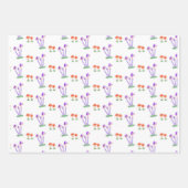 Hand-Drawn Mushroom Wrapping Paper (Voorkant)