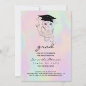 Hand Drawn Owl Kaart (Voorkant)