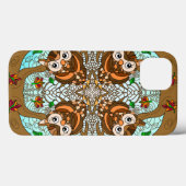 Hand Drawn Owl Mandala Artwork Case-Mate iPhone Case (Achterkant (horizontaal))