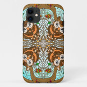 Hand Drawn Owl Mandala Artwork Case-Mate iPhone Case (Achterkant)