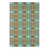 Hand Drawn Owl Mandala Artwork Mini Klembord (Achterkant)